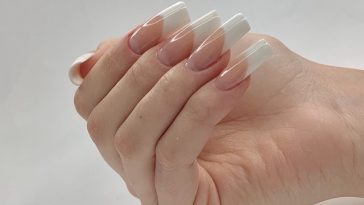 White French Tip Nail Design